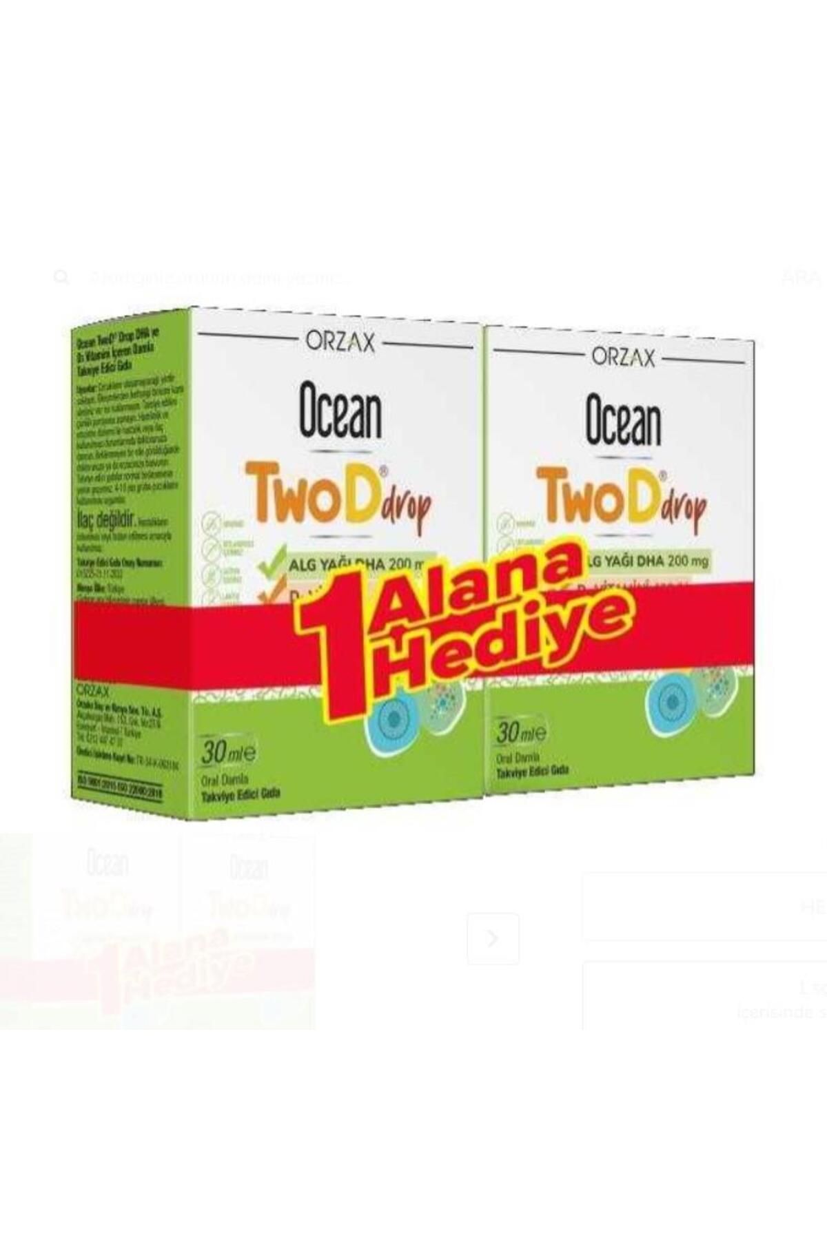 OCEAN TWOD DAMLA 30 ML 1 ALANA 1 HEDİYE