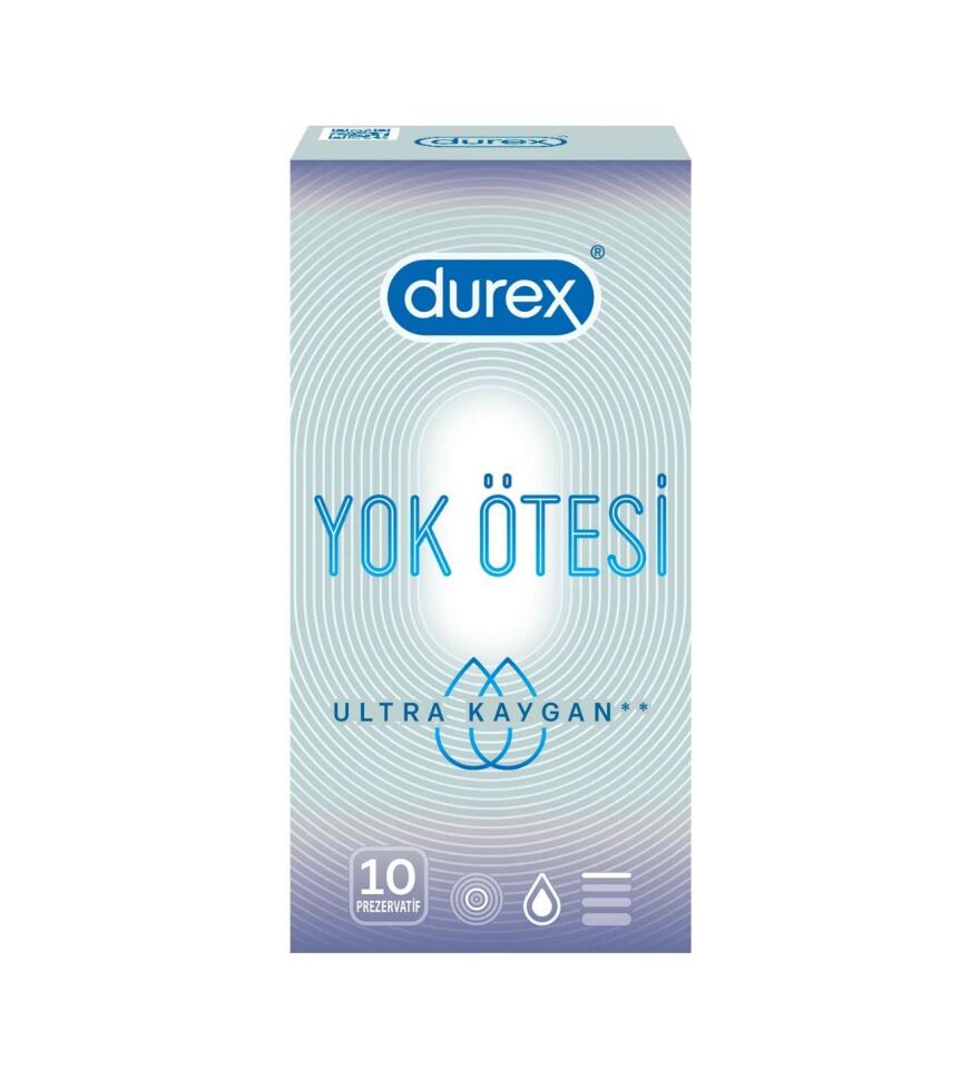 DUREX PREZERVATİF YOK ÖTESİ ULTRA KAYGAN