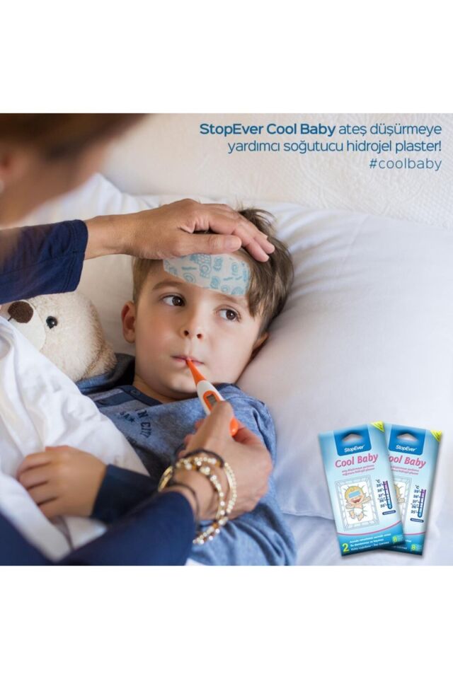STOPEVER COOL BABY ATEŞ DÜŞÜRÜCÜ BANT 2'Lİ