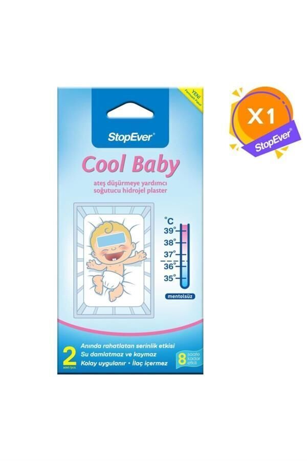 STOPEVER COOL BABY ATEŞ DÜŞÜRÜCÜ BANT 2'Lİ