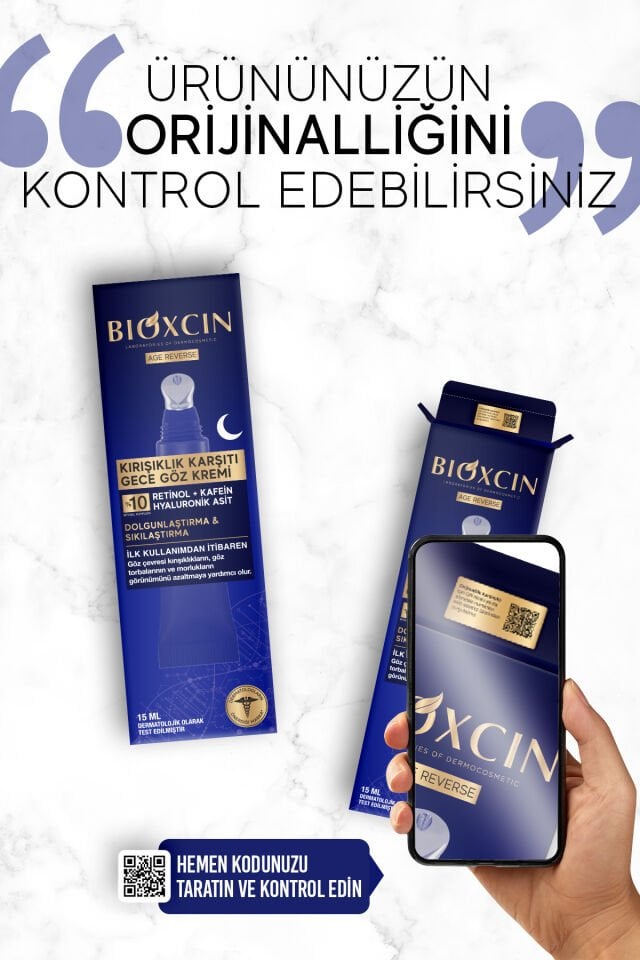 BIOXCIN AGE REVERSE GÖZ KREMİ 15ML