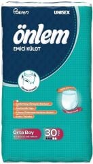 ÖNLEM EMİCİ KÜLOT MEDIUM 30 LU