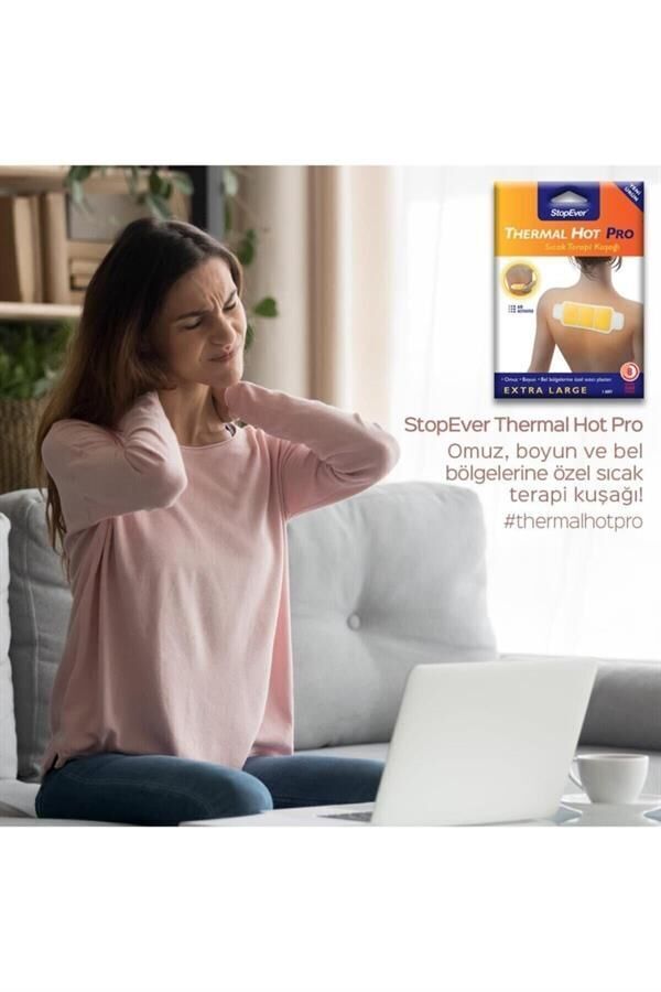 STOPEVER THERMAL HOT PRO SICAK TERAPİ KUŞAĞI - 1 ADET