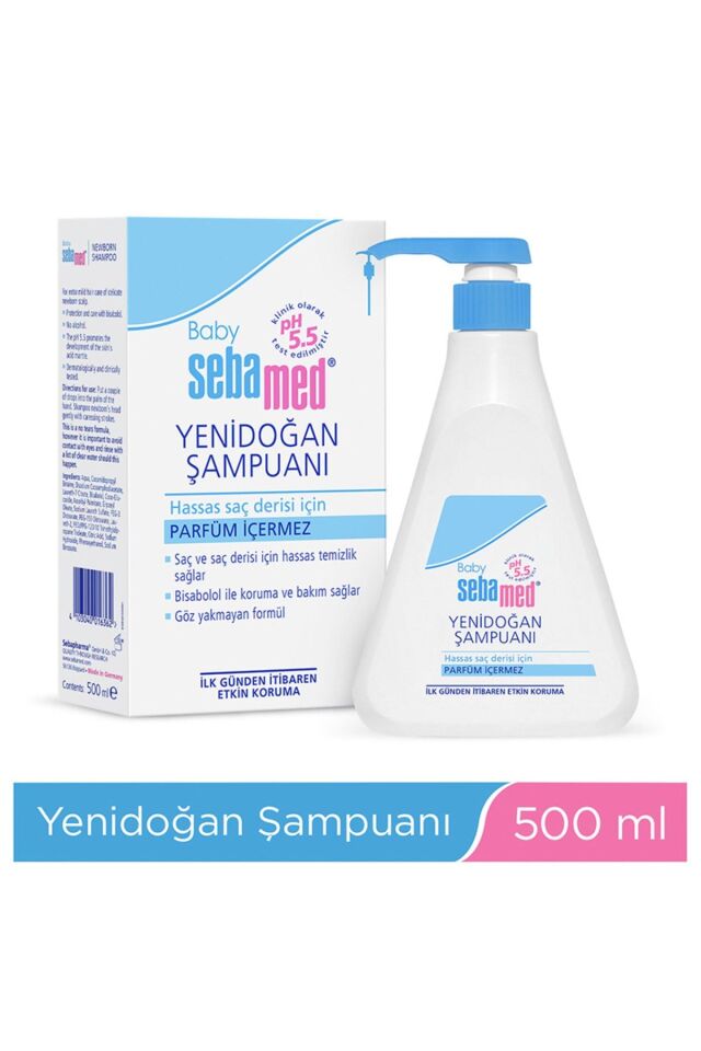 SEBAMED YENİDOĞAN ŞAMPUAN 500 ML