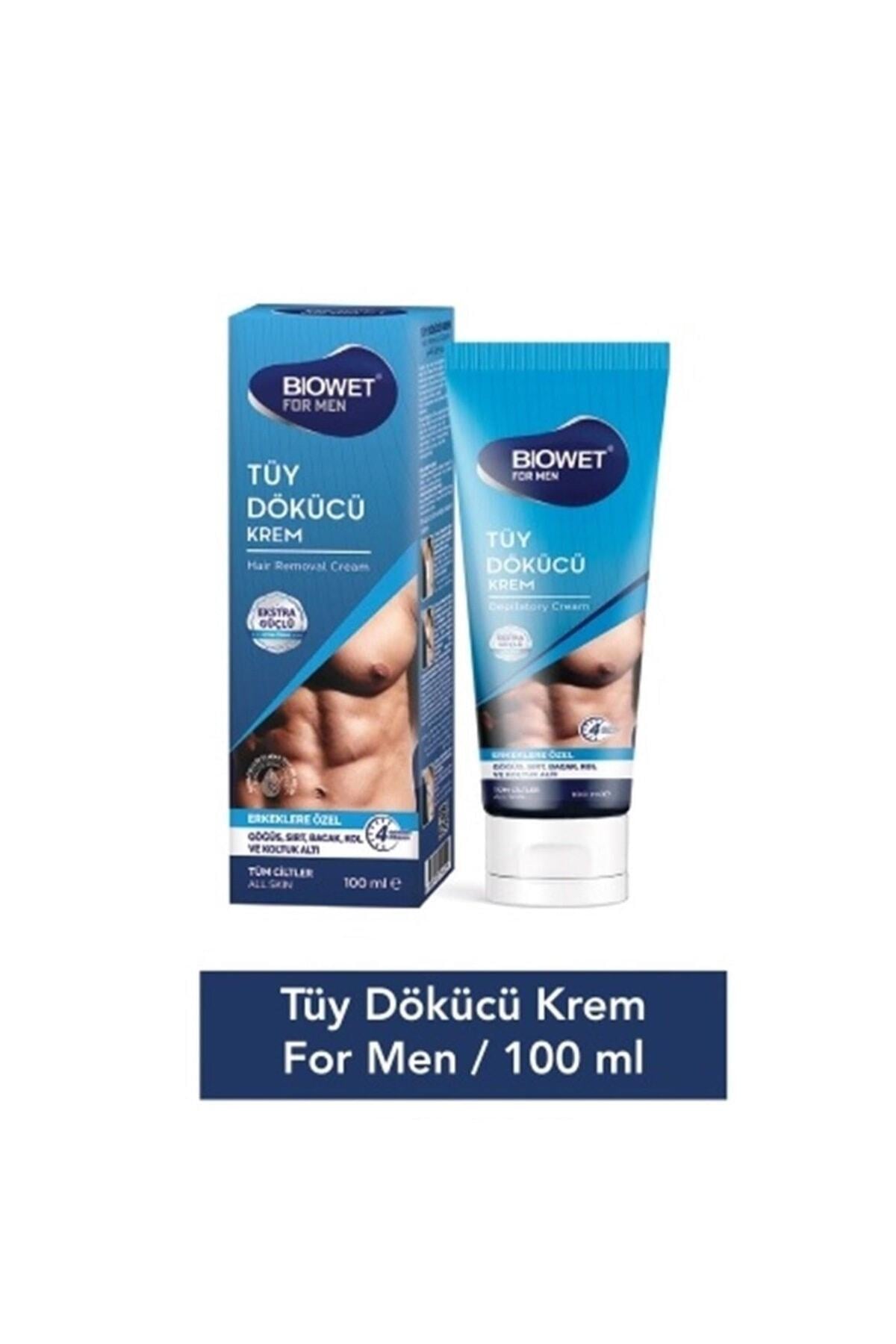 BIOWET FOR MEN TÜY DÖKÜCÜ KREM 100 ML