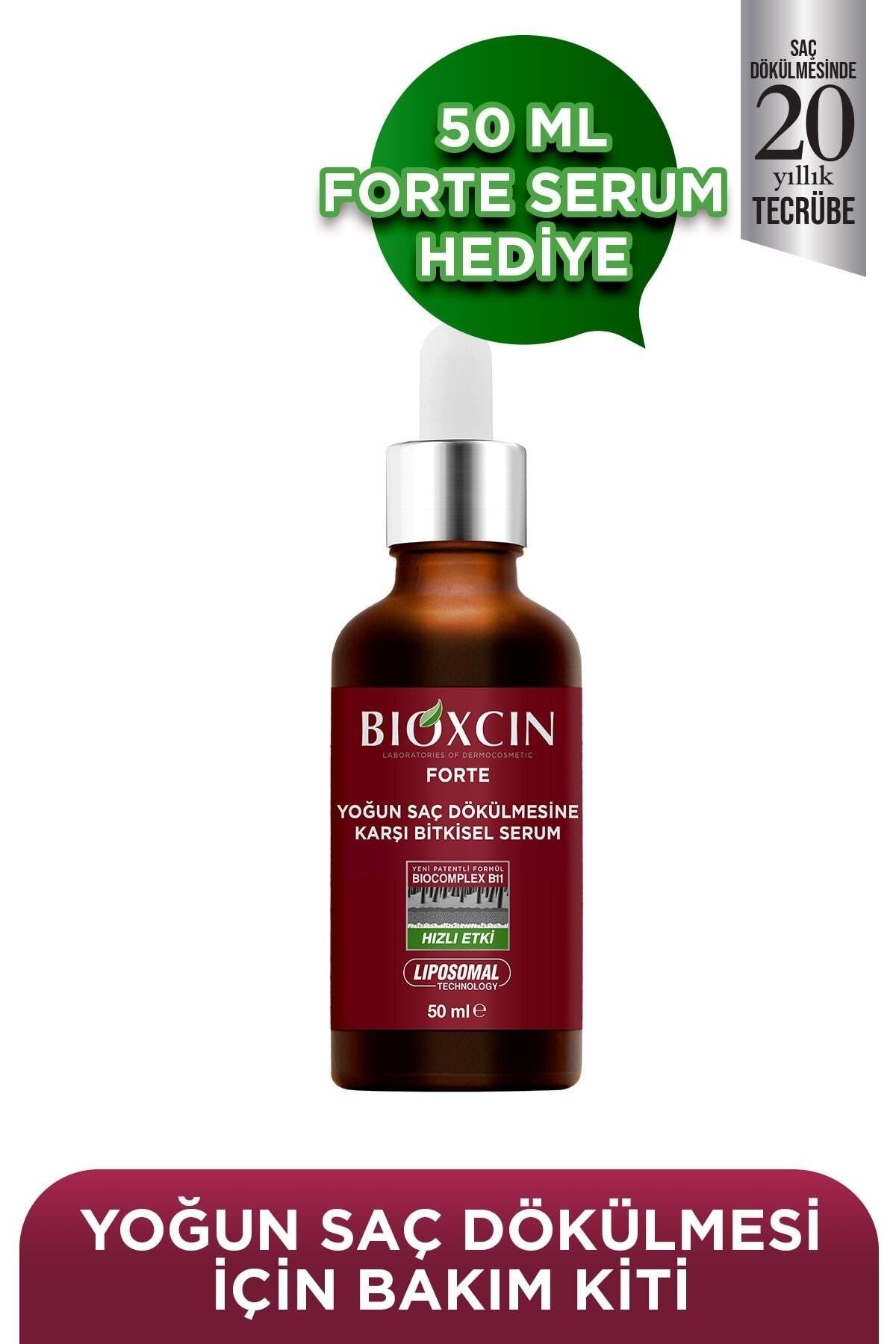 BIOXCIN FORTE YOĞUN BAKIM KİTİ ŞAMPUAN+SERUM+TABLET