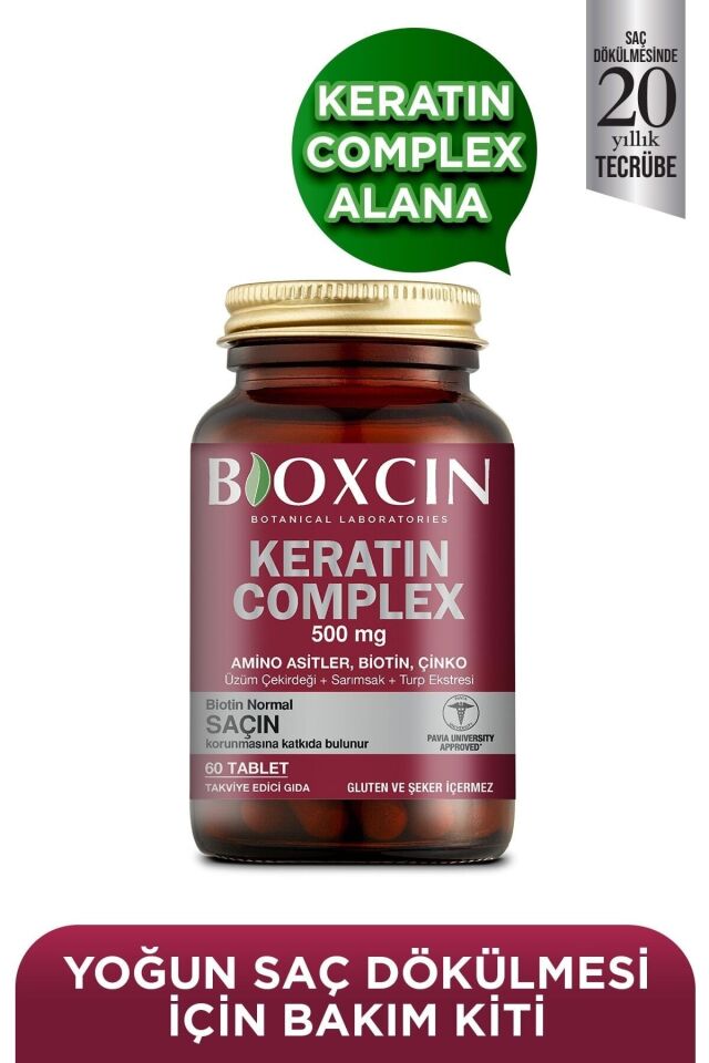 BIOXCIN FORTE YOĞUN BAKIM KİTİ ŞAMPUAN+SERUM+TABLET
