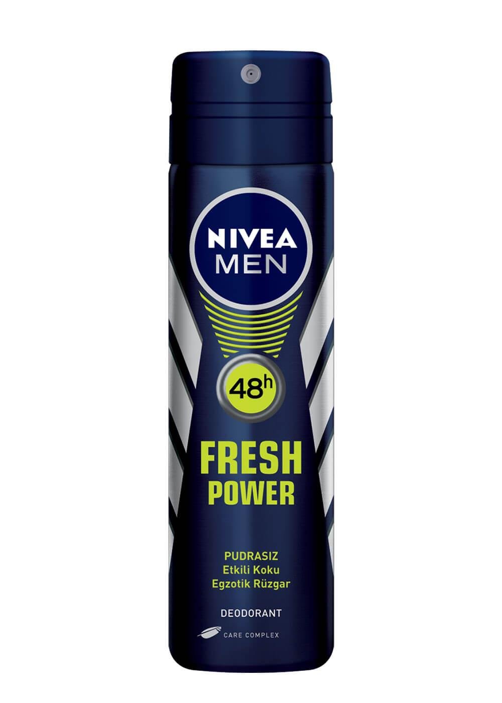 NIVEA DEODORANT FOR MEN FRESH POWER 150ML