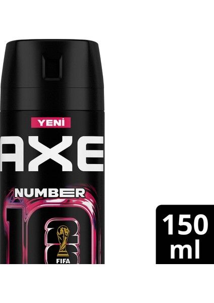 AXE NUMBER 10 ERKEK SPREY DEODORANT 150 ML