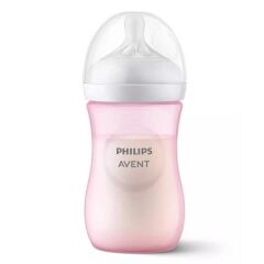 AVENT NATURAL RESPONSE DOĞAL TEPKİLİ PP PEMBE BİBERON 1+ AY 260 ML