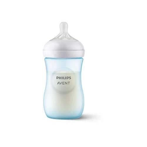 AVENT NATURAL RESPONSE DOĞAL TEPKİLİ PP MAVİ BİBERON 1+ AY 260 ML