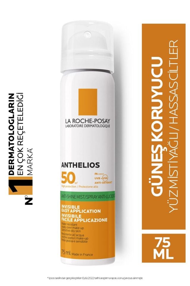 LA ROCHE POSAY ANTHELİOS ANTİ SHİNE FRESH MİST SPF50 75 ML