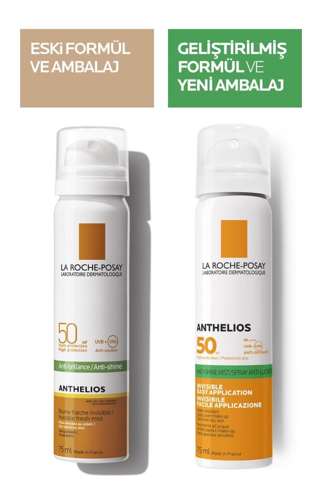 LA ROCHE POSAY ANTHELİOS ANTİ SHİNE FRESH MİST SPF50 75 ML