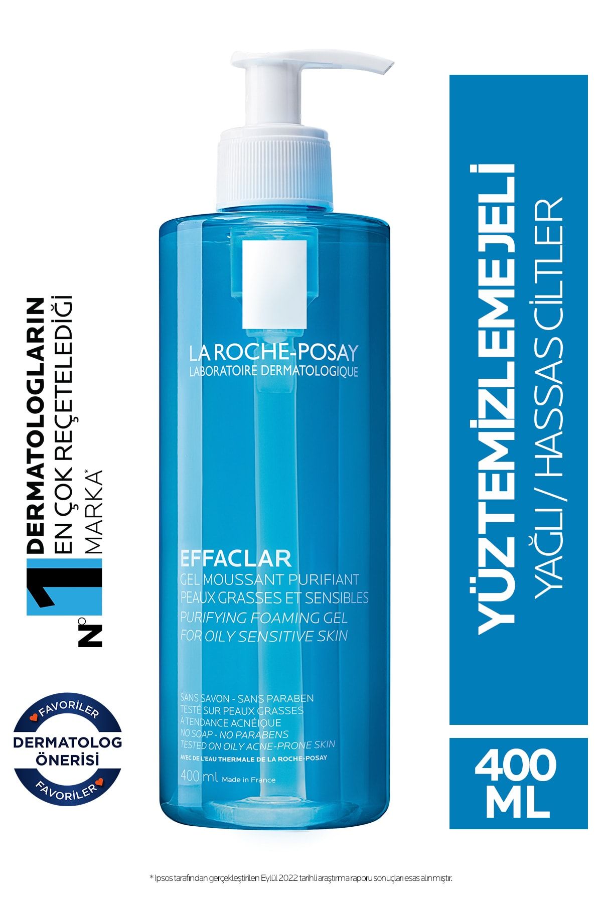 LA ROCHE POSAY EFFACLAR GEL 400 ML