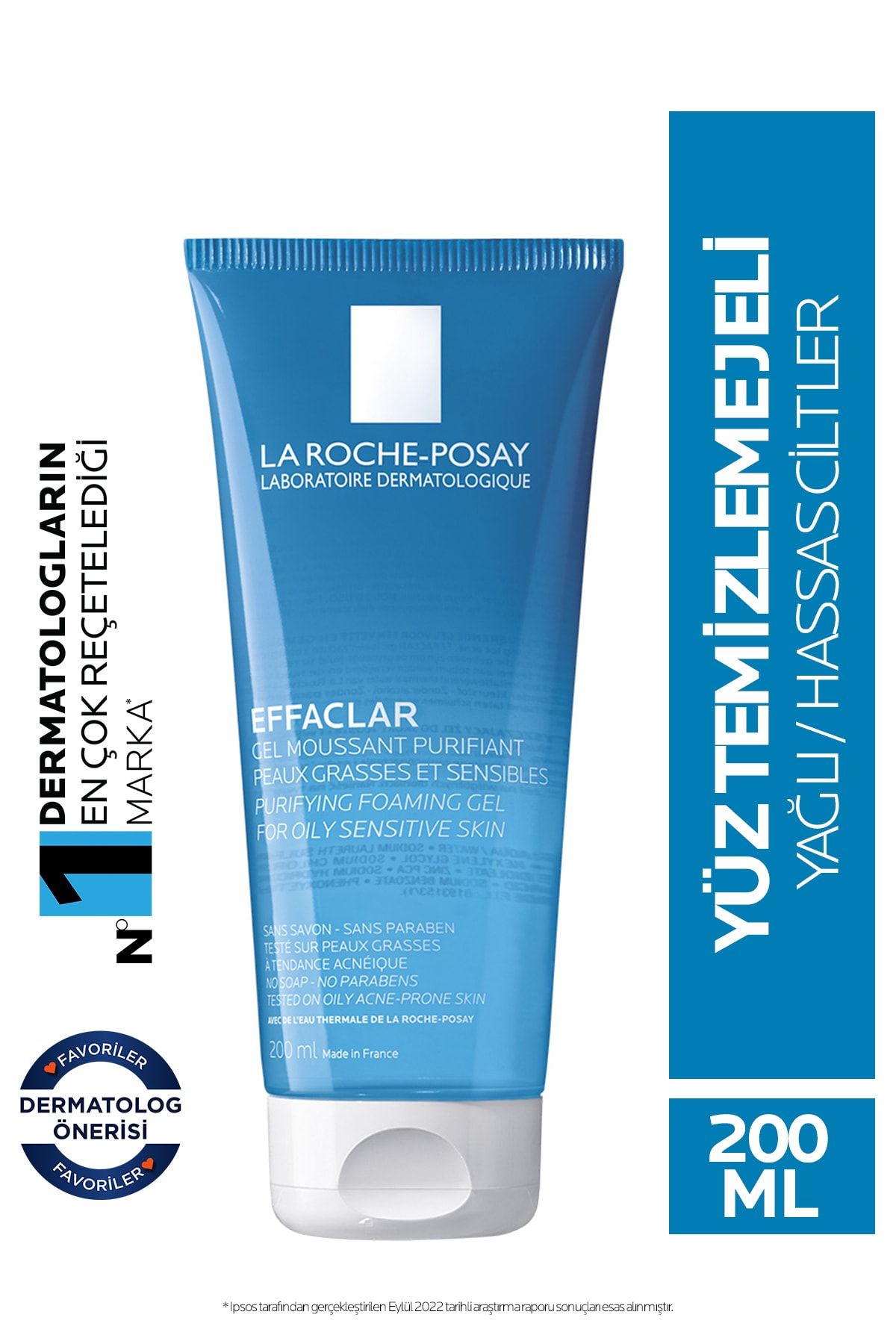 LA ROCHE-POSAY EFFCLAR JEL 200 ML