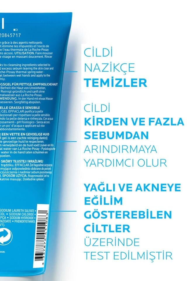 LA ROCHE-POSAY EFFCLAR JEL 200 ML