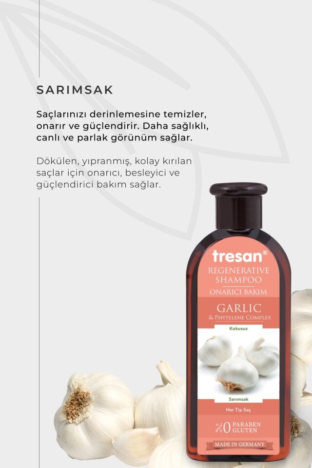 TRESAN SARIMSAK ONARICI ŞAMPUAN 300 ML