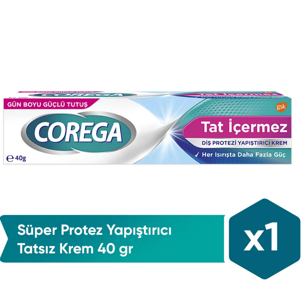 COREGA YAPIŞTIRICI KREM TATSIZ 40 GR