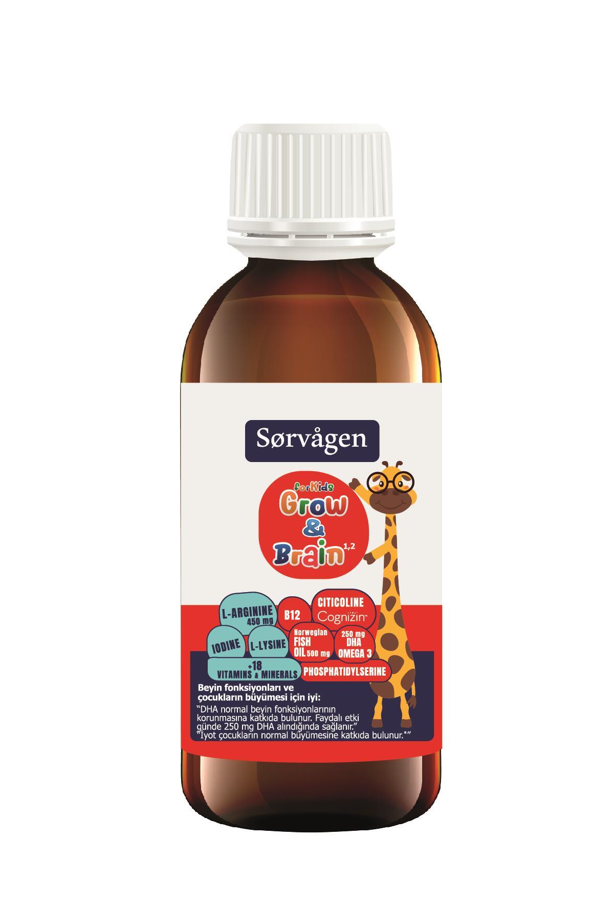 SORVAGEN GROW BRAİN FOR KİDS SIVI 150 ML