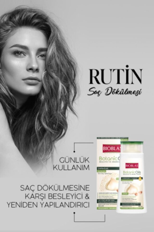 BIOBLAS BOTANIC OILS SARIMSAK ŞAMPUANI 360 ML