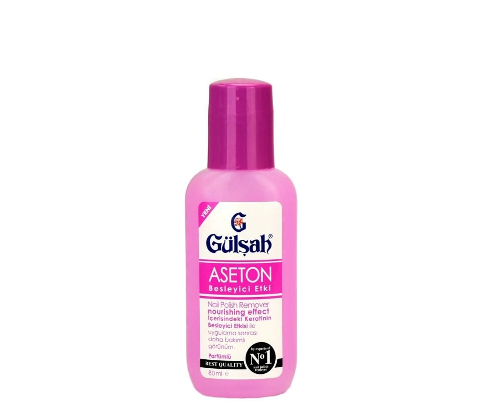 GÜLŞAH BESLEYİCİ ASETON PEMBE 75 ML