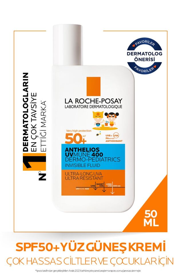 LAROCHE POSAY ANTHL UVMUNE PEDIATRICS SPF50 50ML ÇOCUK GÜNEŞ KREMİ