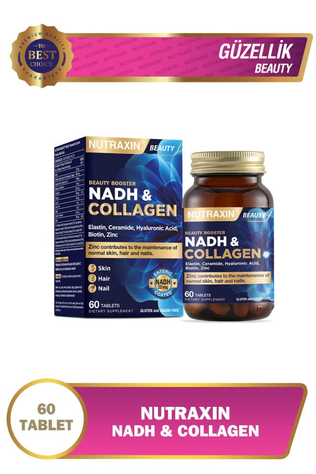 NUTRAXİN NADH & COLLAGEN 60 TABLET