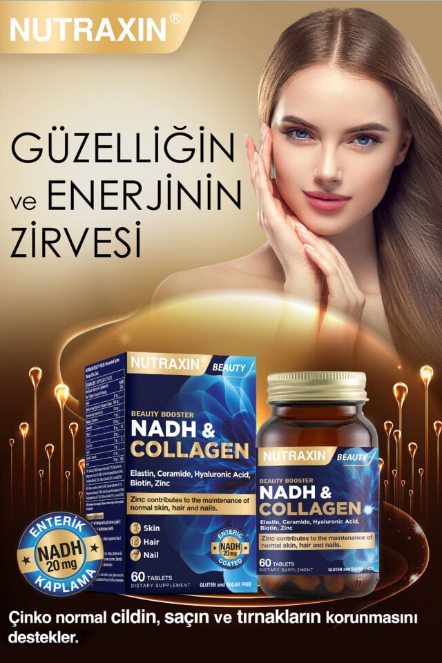 NUTRAXİN NADH & COLLAGEN 60 TABLET