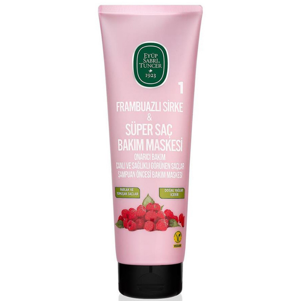 EYÜP SABRİ TUNCER FRAMBUAZLI SİRKE & SÜPER SAÇ BAKIM MASKESİ 250 ML