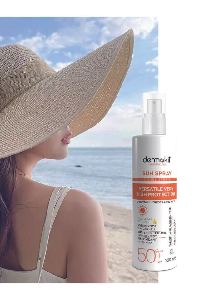 DERMOKİL GÜNEŞ SPREYİ SPF50+ 200ML