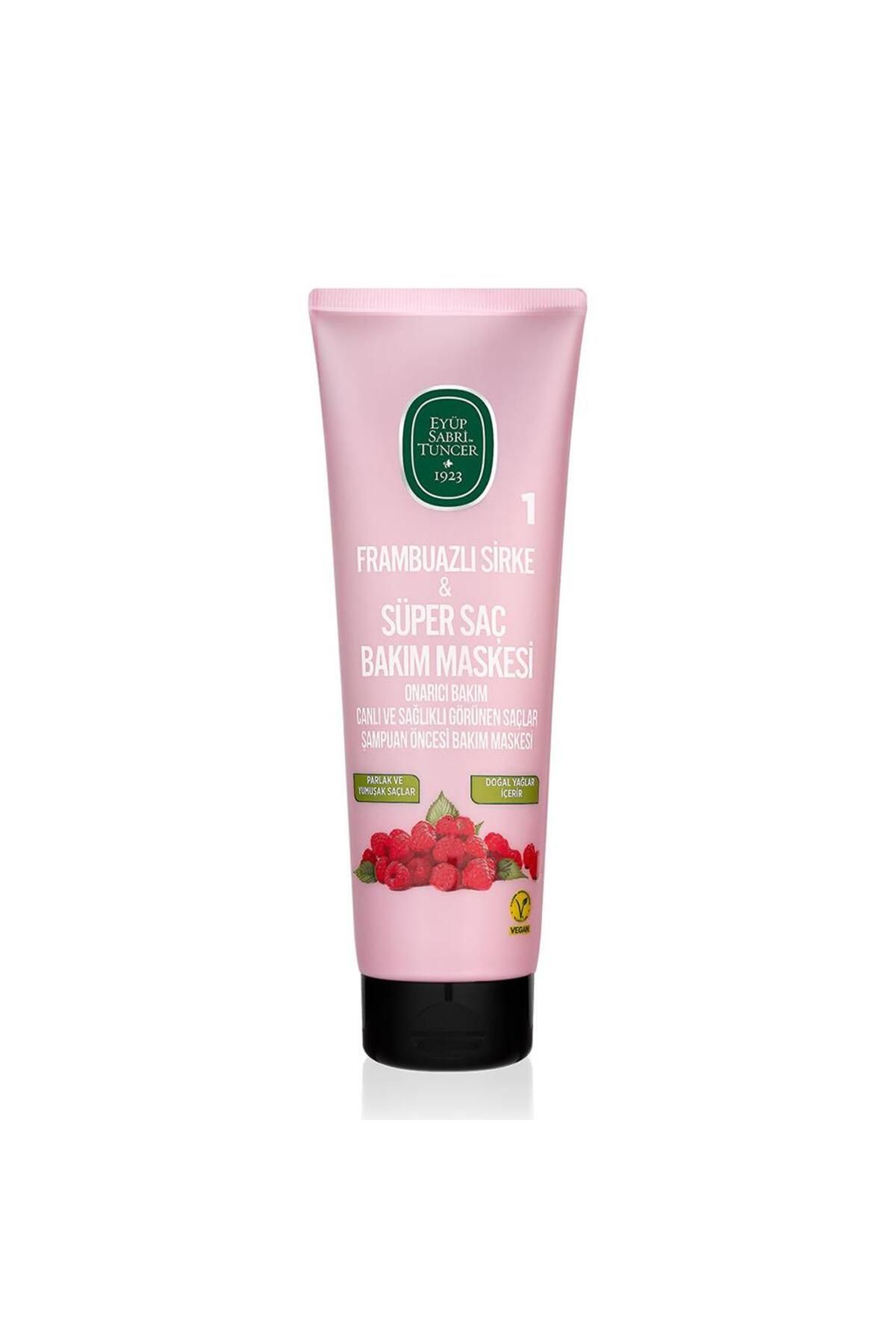 EYÜP SABRİ TUNCER FRAMBUAZLI SİRKE & SÜPER SAÇ BAKIM MASKESİ 250 ML