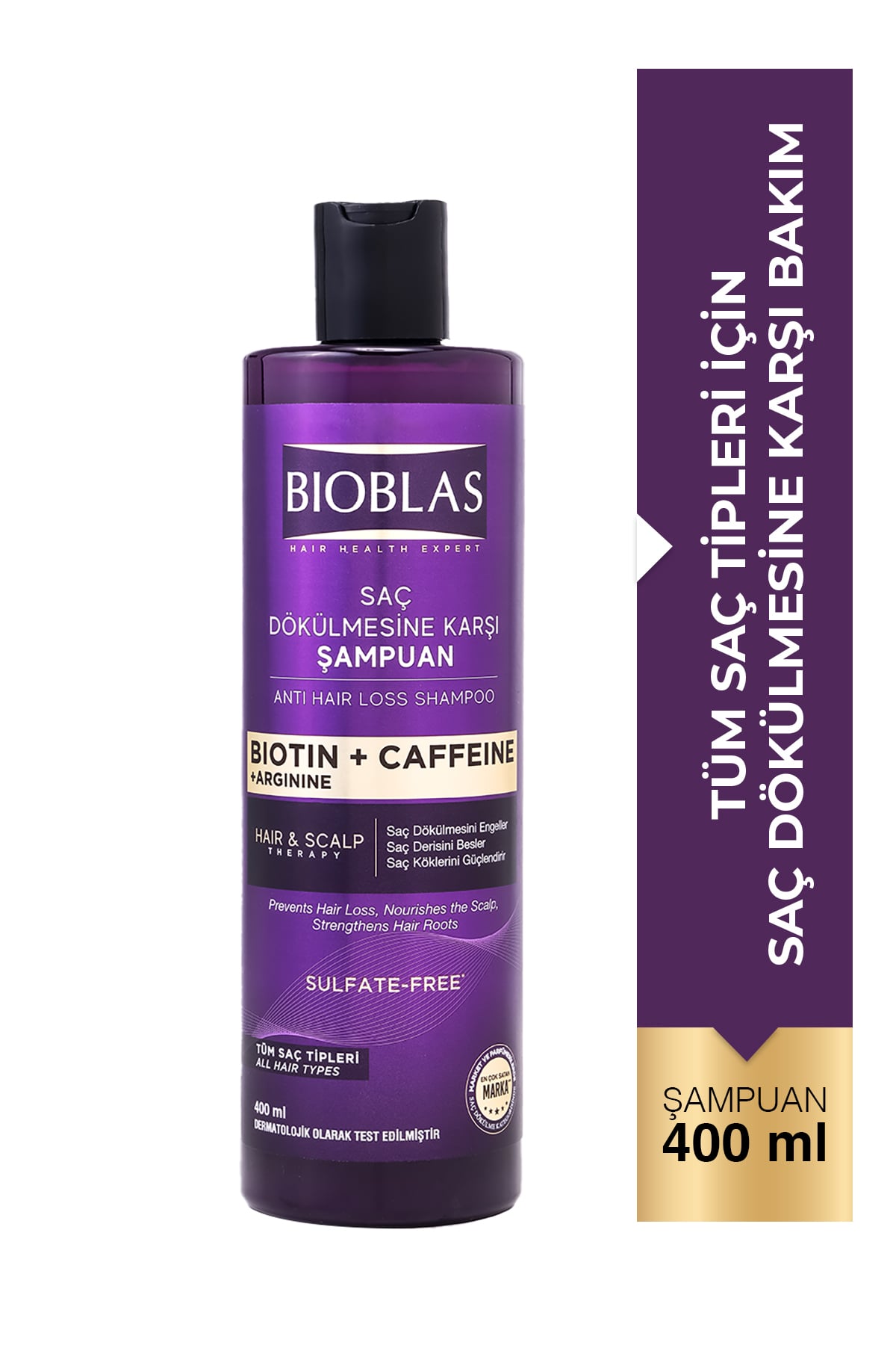 BIOBLAS ŞAMPUAN BIOTIN CAFFEINE 400 ML