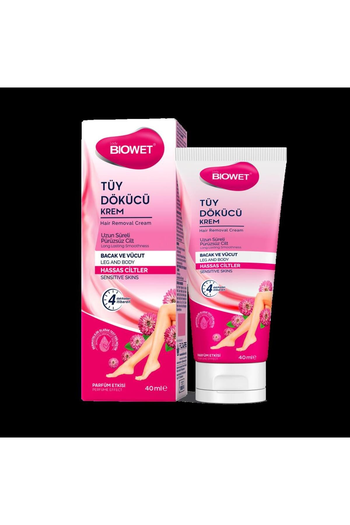 BIOWET TÜY DÖKÜCÜ KREM HASSAS CİLTLER 40 ML