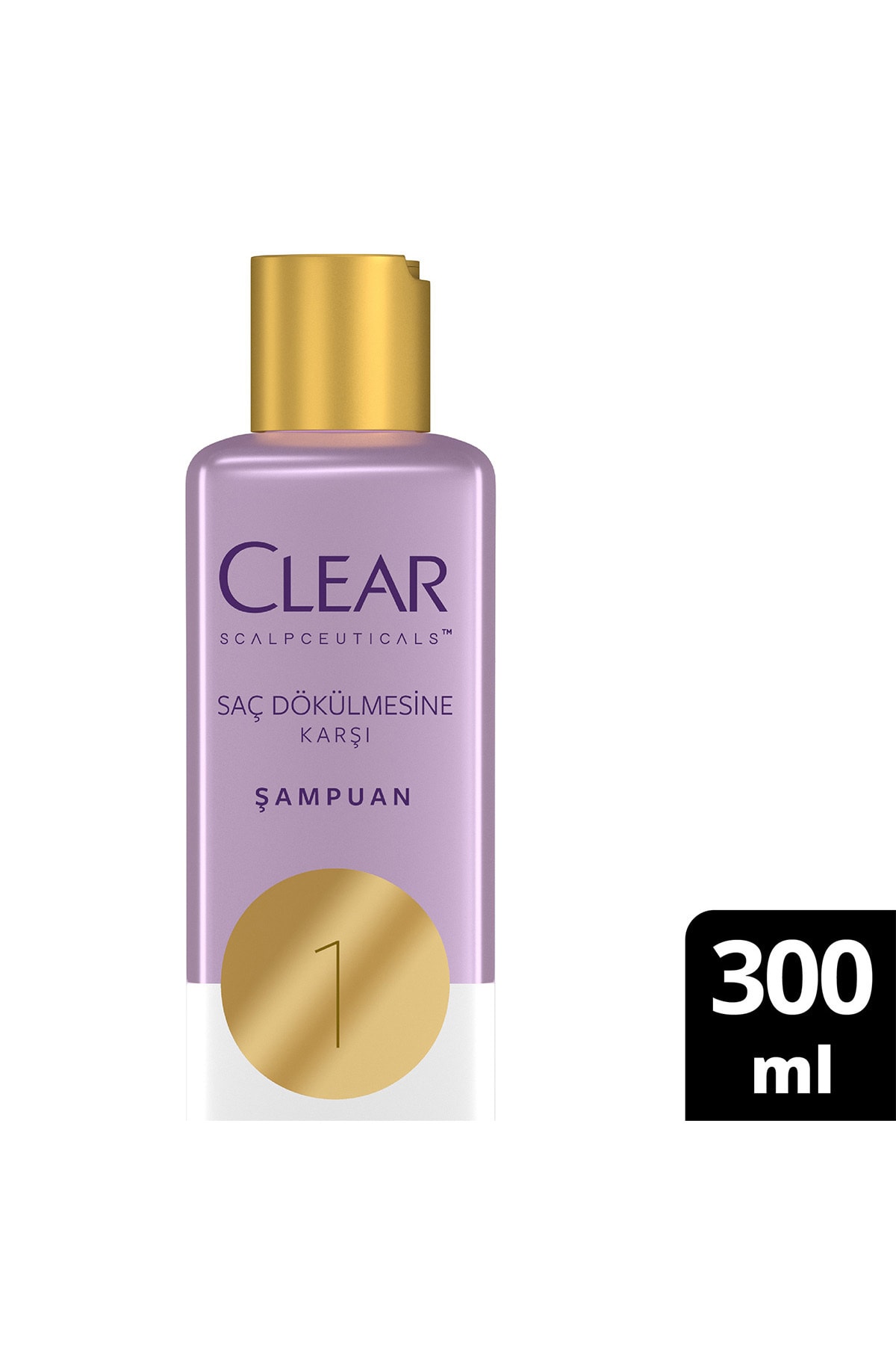 CLEAR SCALPCEUTICALS ŞAMPUAN SAÇ DÖKÜLMESİNE KARŞI 300 ML