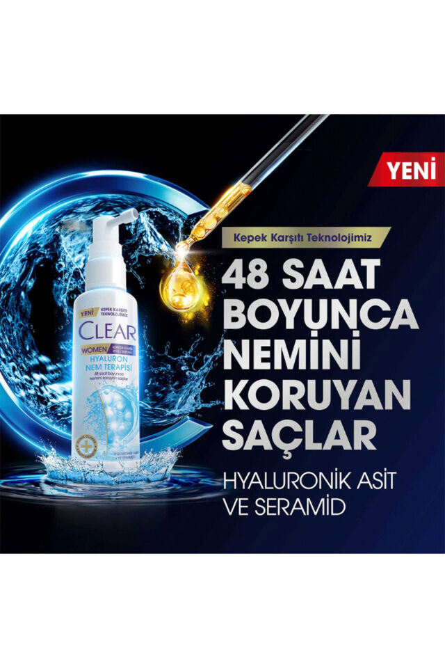 CLEAR HYALURON NEM TERAPİSİ SERUM 90 ML