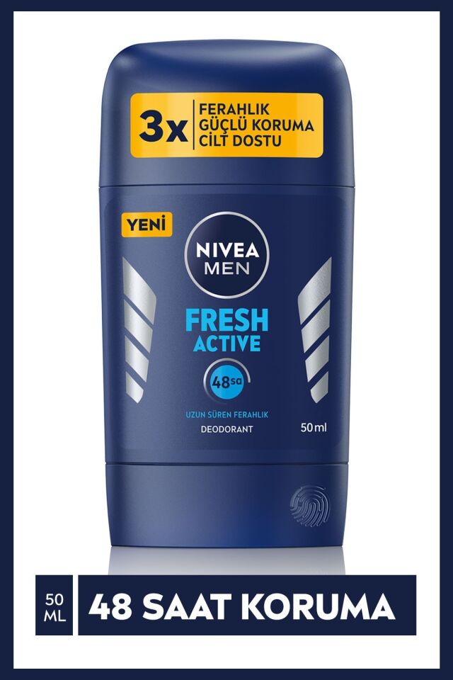 NIVEA STICK FORMEN FRESH ACTIVE 50 ML