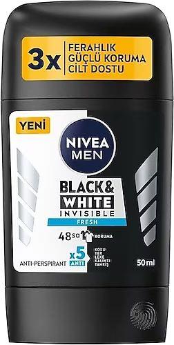 NIVEA STICK FORMEN BLACK&WHITE INV.FRESH 50 ML