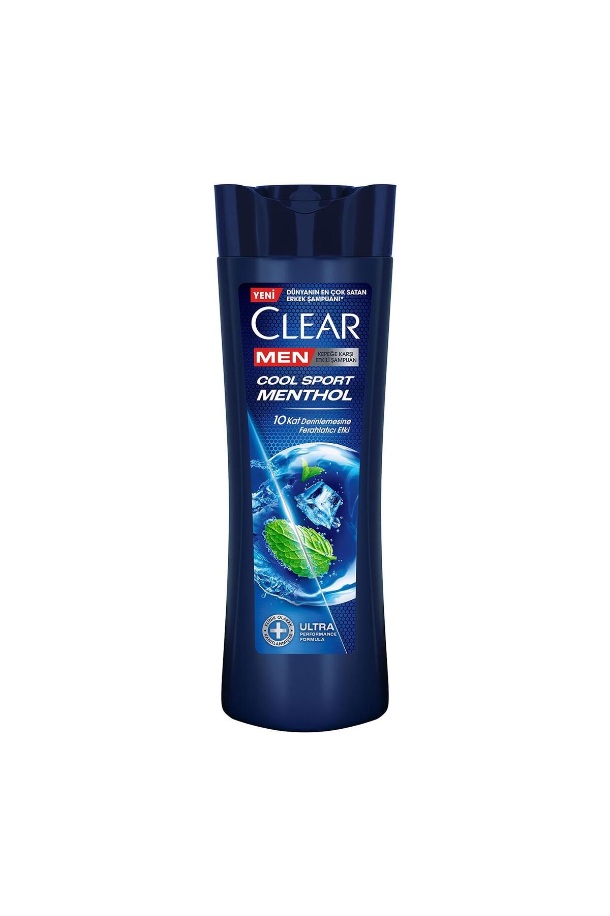 CLEAR MEN KEPEĞE KARŞI ETKİLİ ŞAMPUAN COOL SPORT MENTHOL 350 ML