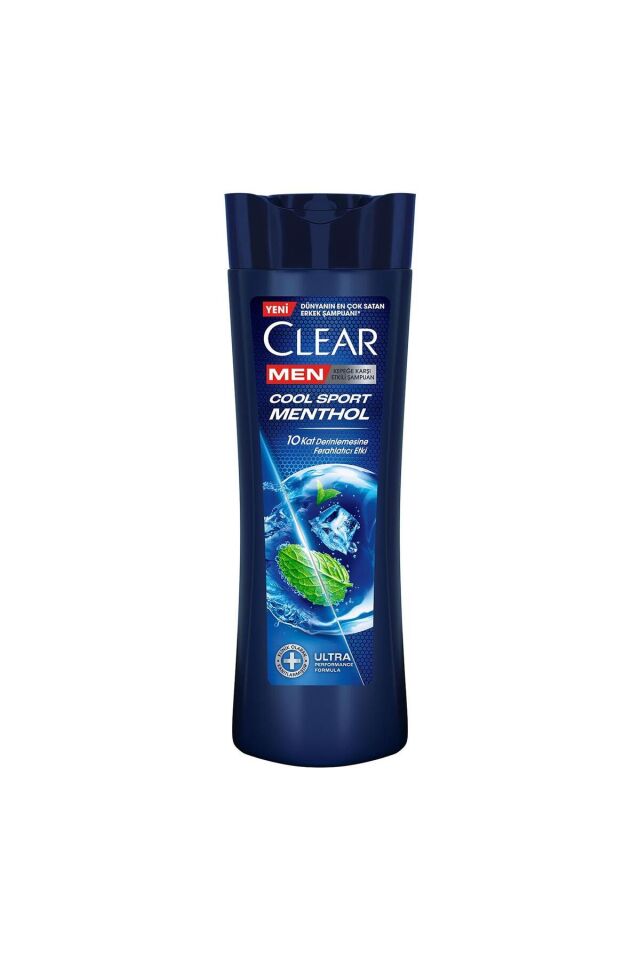CLEAR MEN KEPEĞE KARŞI ETKİLİ ŞAMPUAN COOL SPORT MENTHOL 350 ML