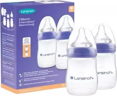 LANSINOH BIBERON SET 2 LI 160