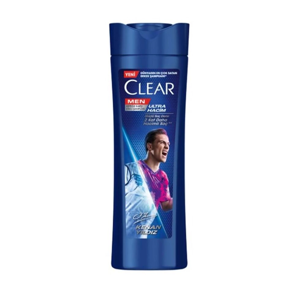 CLEAR MEN KEPEĞE KARŞI ETKİLİ ULTRA HACİM ŞAMPUAN LEGENDS KENAN YILDIZ 350 ML