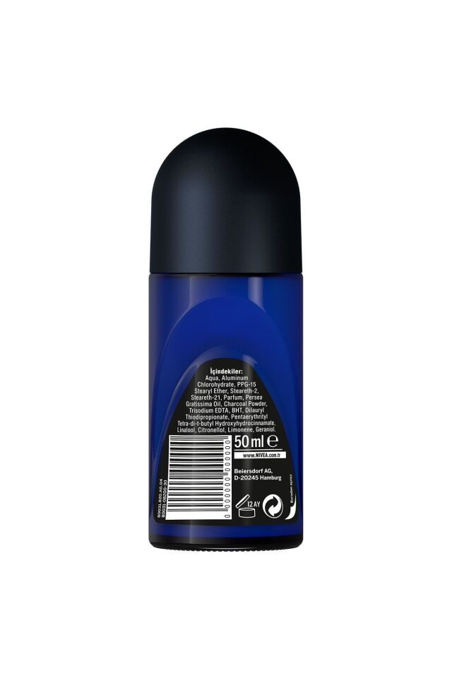 NİVEA ROLL ON MEN DEEP DIMENSION AKTİF KARBON 50ML