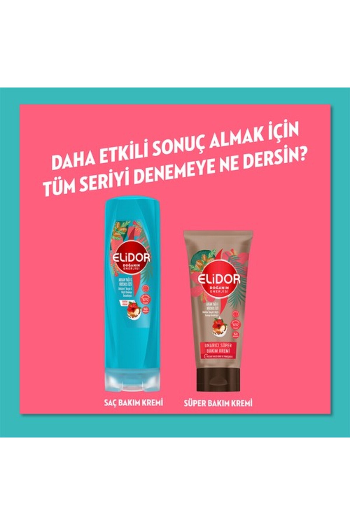 ELİDOR ARGAN YAĞI & HİBİSKUS ÖZÜ ŞAMPUAN 400 ML