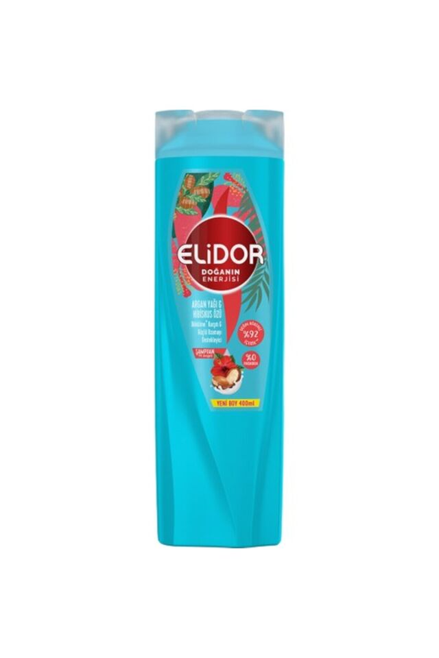 ELİDOR ARGAN YAĞI & HİBİSKUS ÖZÜ ŞAMPUAN 400 ML