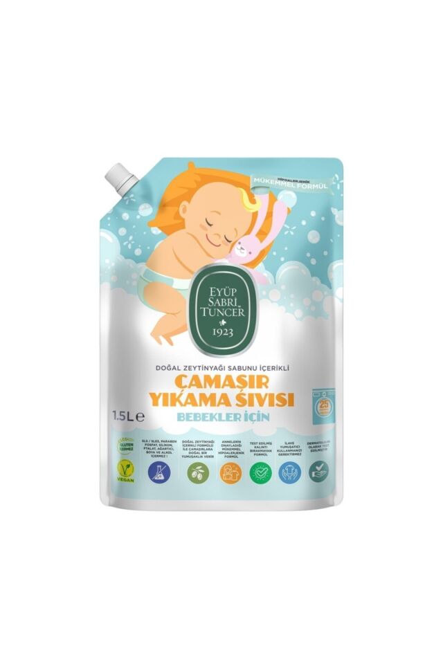 EYÜP SABRİ TUNCER BEBEK ÇAMAŞIR YIKAMA SIVISI 1500 ML