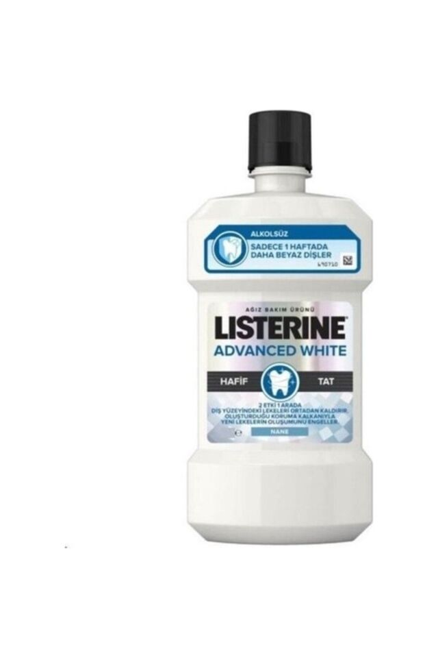 LISTERINE ADVANCED WHITE HAFİF TAT 250 ML