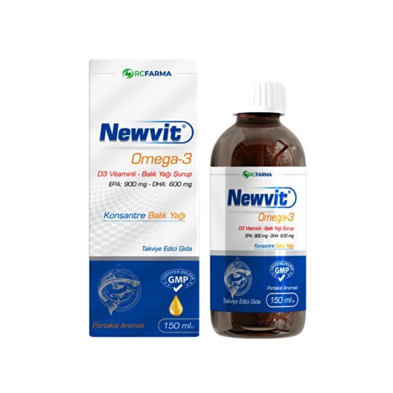 NEWVİT OMEGA-3 ŞURUP 150 ML