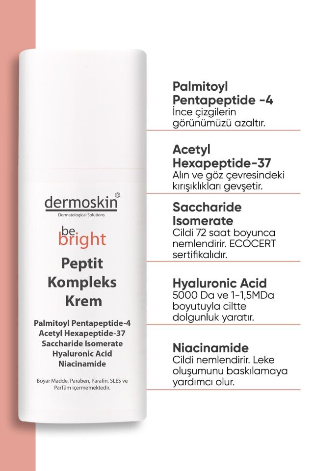 DERMOSKİN PEPİT KOMPLEKS KREM 33 ML