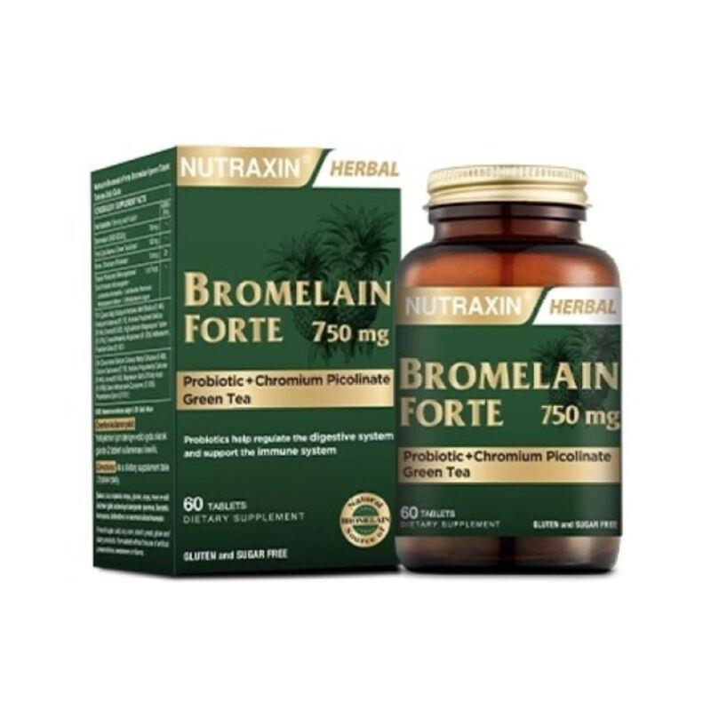 NUTRAXİN BROMELAİN FORTE 60 TABLET