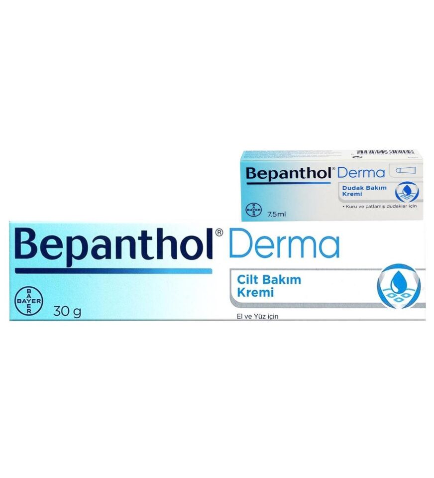 BEPANTHOL TANIŞMA PAKETİ - CİLT BAKIM KREMİ 30 GR + DUDAK BAKIM KREMİ 7,5 ML